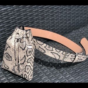 Canteen waist bag with belt